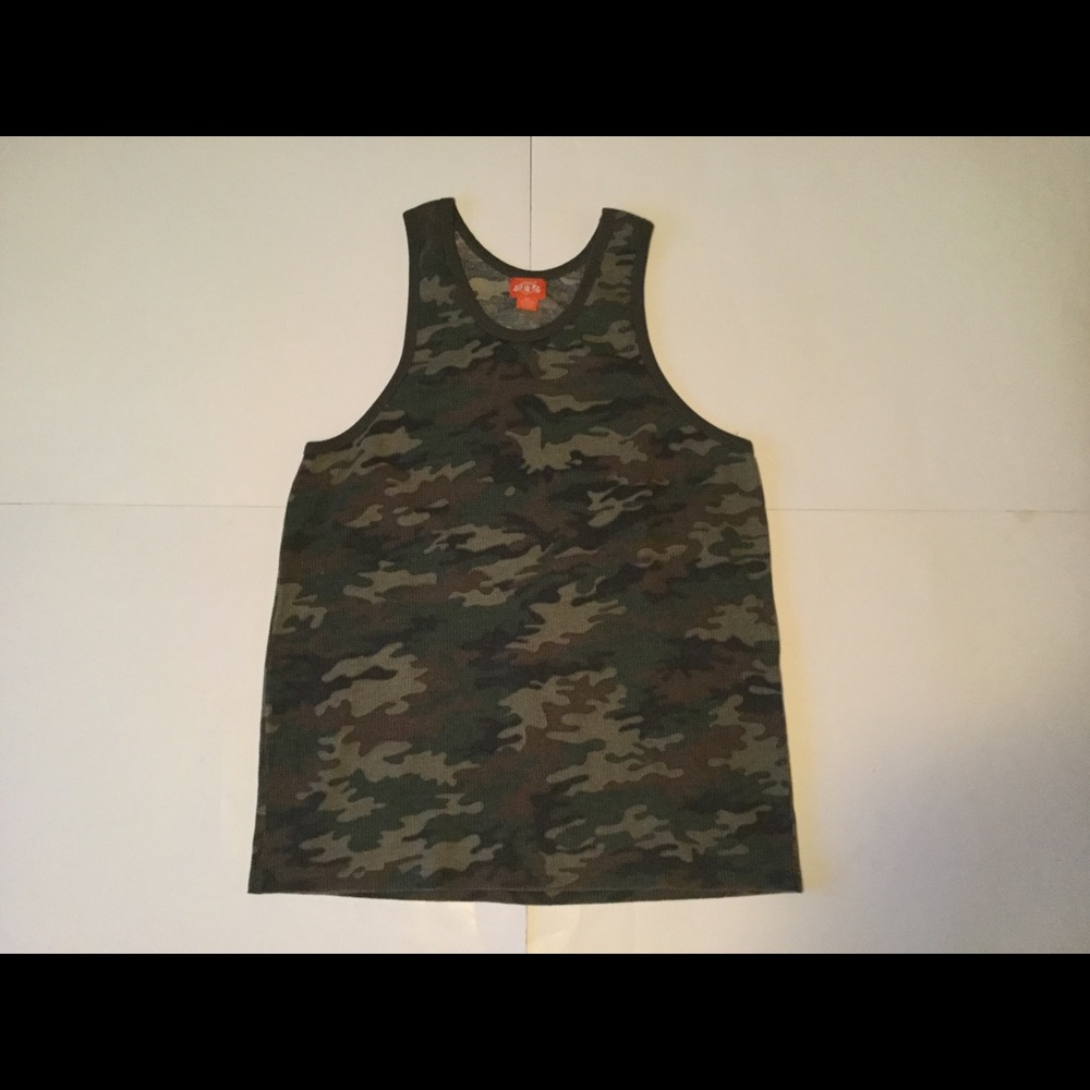 PJ Mark Camouflage Tank Top
